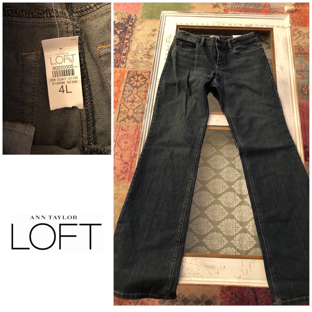 New Ann Taylor LOFT Jeans — Size 4